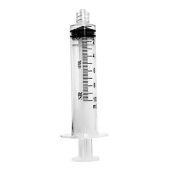 10010 Seringa Hipodérmica 10 mL luer lock sem agulha