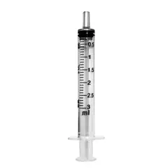 03000 Seringa hipodérmica 3 mL luer slip sem agulha
