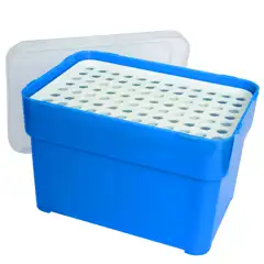 FL14-200E Rack Vazio P/ 96 Ponteiras Eppendorf 200µl. Azul. unidade
