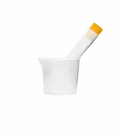 FL1-NS7012A Kit para coleta de urina não estéril tampa amarela